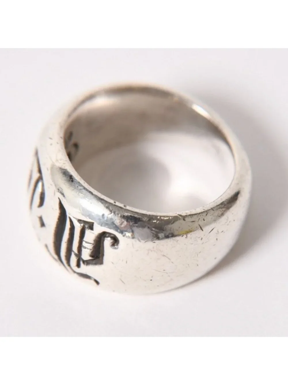 Chrome Hearts Sea CH Sea Ring Sterling Silver